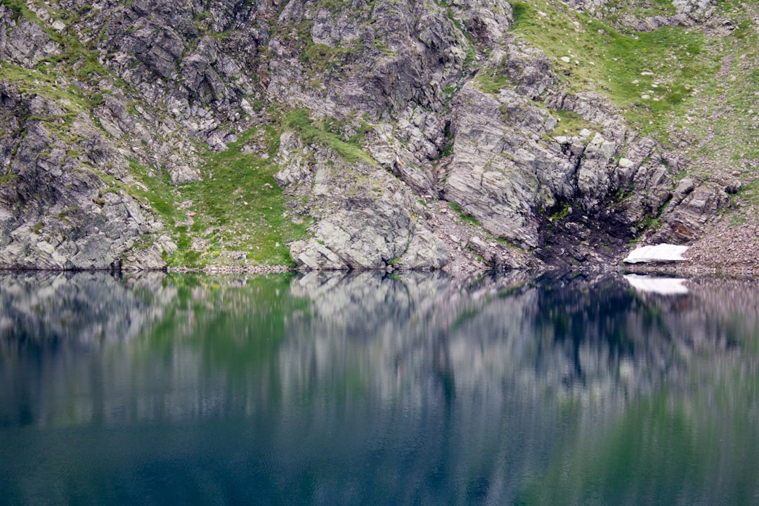 Rila Mountains Bulgaria Seven Lakes upper lake reflection alpine